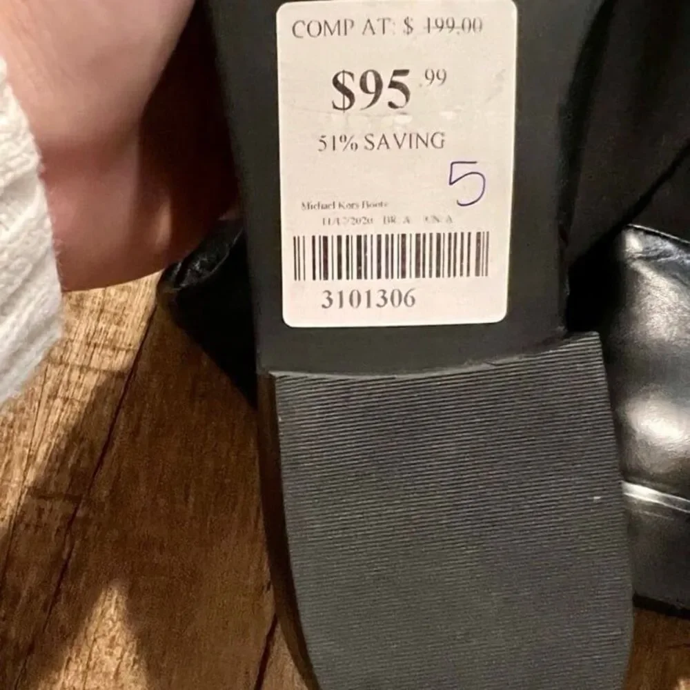 NWT Michael Kors Bromley knee high boots